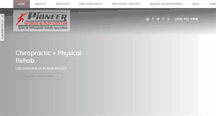 Desktop Screenshot of pioneerclinic.com